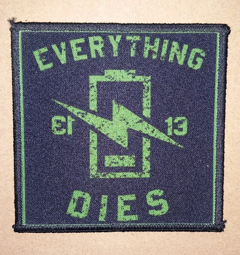Type negative patch - patch,, goth