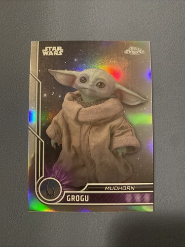 Star wars karte topps - wars, chrome
