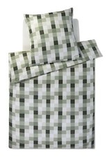 JOOP! Bettwäsche Mesh 4110-04  sage 135x200 cm 80x80 cm aktuelle Kollektion