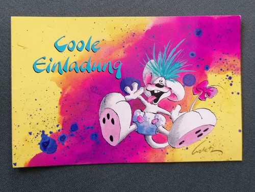 Diddl einladungskarte coole - diddl,