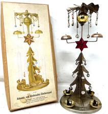 Engelsgeläut Glockengeläut Glockenspiel Heli Blech Pyramide DDR 32cm ALT s. Text