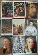 100 AK Lot Kunst Sammlung