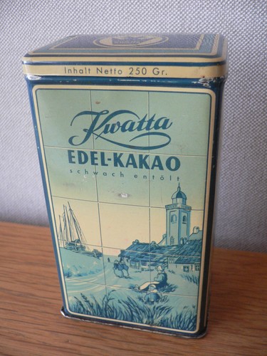 Original blechdose kwatta - blechdose, edel