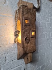 Altholz Lampe Windlicht