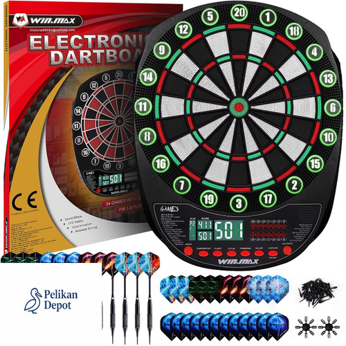 Elektronische dartscheibe - dartscheibe, 34