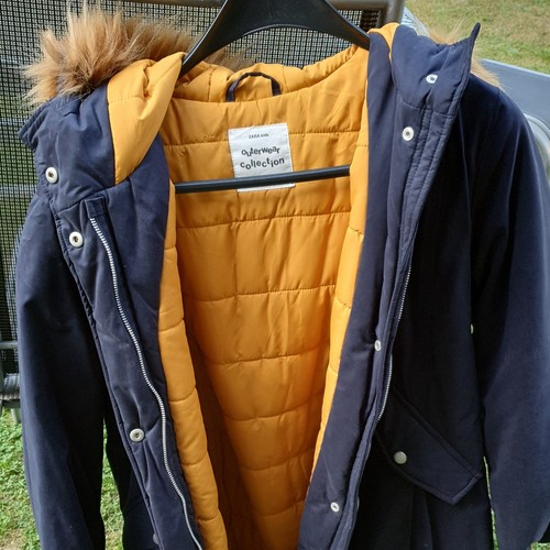 Zara damen parka winterjacke - zara,