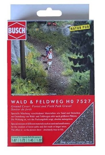 Busch 7527 wald und feldweg - busch,