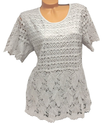 Häkel shirt bluse linie - shirt, a-