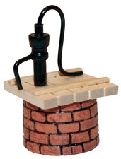 Krippenzubehör Brunnen mit