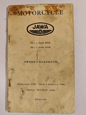Jawa 250 + 350 Owner's Manual