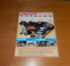 Motorrad Katalog 2002, aus Sammlung, Nichtraucherhaushalt.