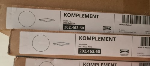 2x ikea komplement - 2x,