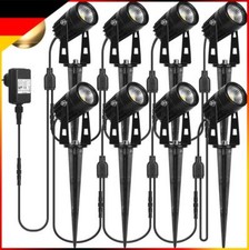 4-8er LED Gartenstrahler mit