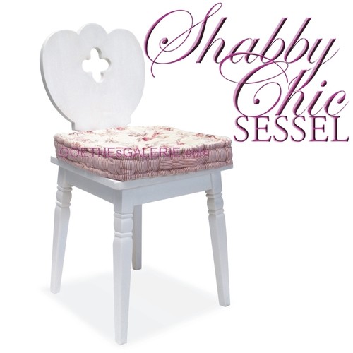 Sessel weiß shabby chic - sessel, mit