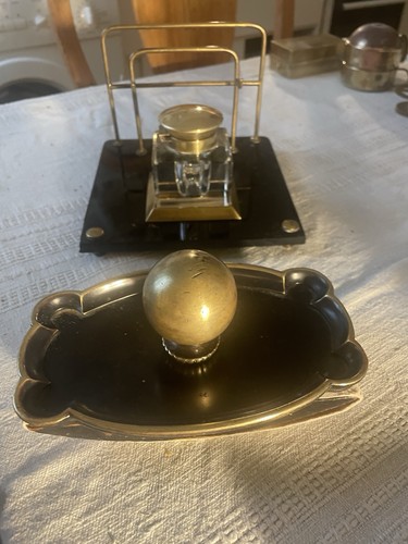 Schreibtischgarnitur art déco - schreibtischgarnitur,