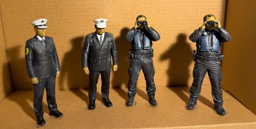 Polizei figuren stück set - polizei,