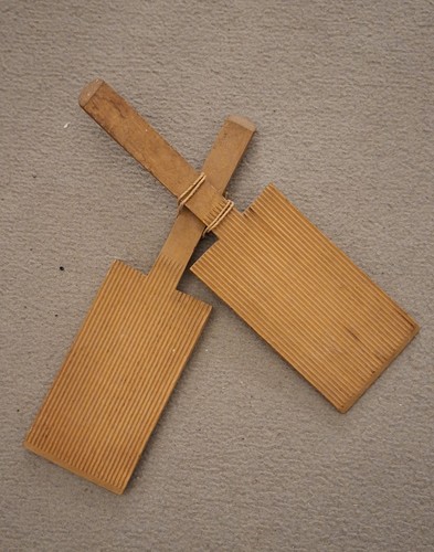 Antikes buttermodel paar - antikes, aus
