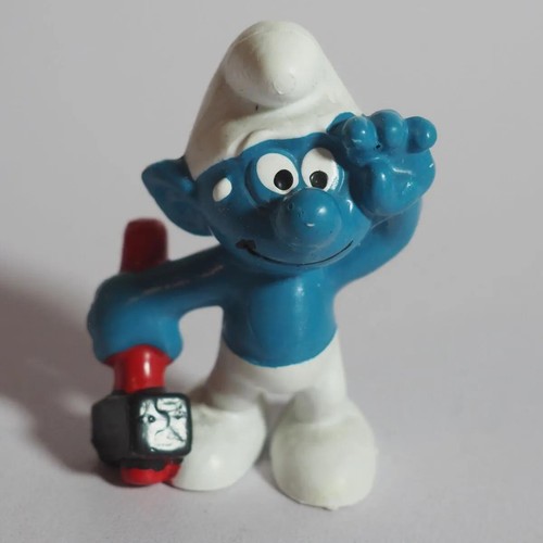 Vintage bully schlumpf figur - schlumpf,