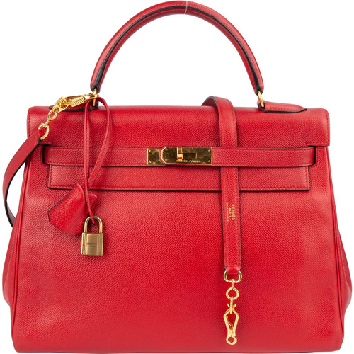 Hermès rouge courchevel - rouge,