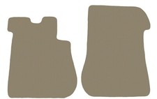 Dunkelbeige Fußmatten