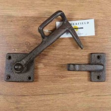 Türriegel Türbeschlag Schwenkriegel Schlossriegel Torriegel Gusseisen HD106-B