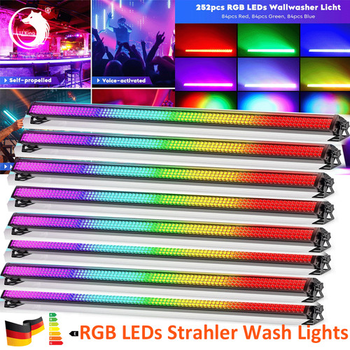 Rgb 252 led bühnenbeleuchtung - 252,