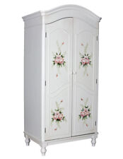 Großer Kleiderschrank vintage Schrank Landhausstil Kleiderstange B-Ware II-Wahl