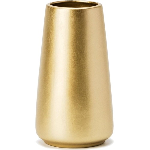 Keramik vase gold 15cm - keramik,