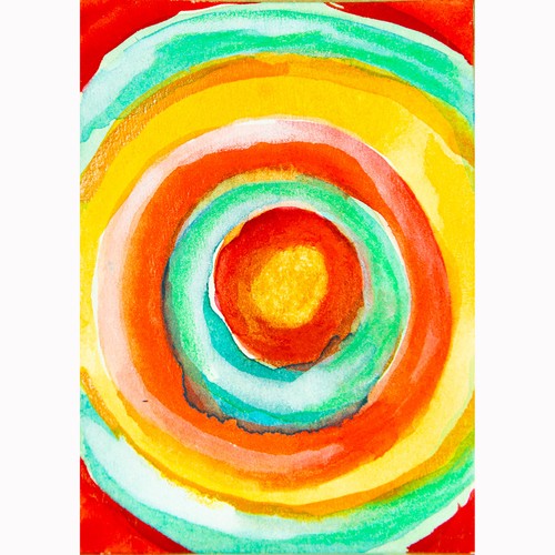 Original painting aceo - original,