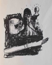 Markus Lüpertz wieder in Gedanken Kunstverein Freiburg Buch 1981 Aufl. 500