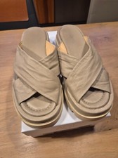 MJUS, Pantolette, Farbe Taupe, Gr. 38