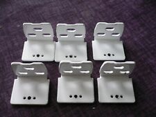 6x Klemmhalter Doppelrollo Rollos Befestigung Montage Halterung f. Fenster  "L"