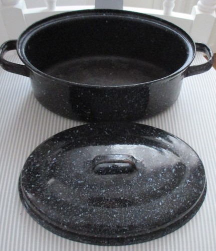 Emallie pfanne oval - pfanne,