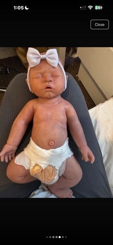 Silikon reborn baby puppe - silikon,