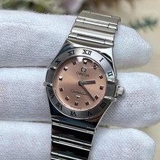 Omega Constellation Mini My Choice 1561.61 Pink Damenuhr Original
