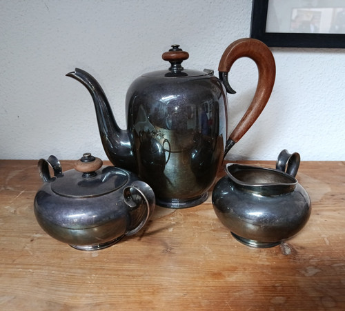 Alpaka kaffee teeservice - alpaka, kaffee-/teeservice