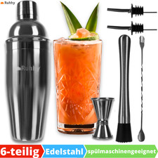 Cocktail shaker set edelstahl - cocktail,