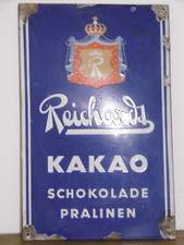 Reichardt Kakao Emailschild, B