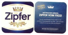 sehr schöner Bierdeckel Zipfer Bier  Österreich  Lektion 2     A