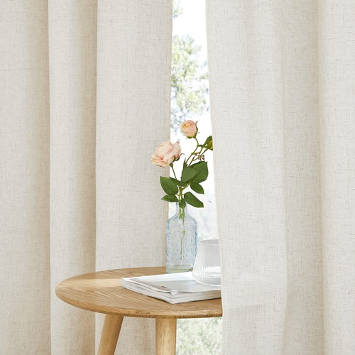 Leinen vorhang wohnzimmer - vorhang,