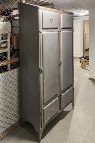 Vintage metallschrank - vintage,