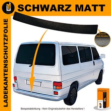 LACKSCHUTZFOLIE LADEKANTENSCHUTZ FÜR VW T4 1996-2003 SCHWARZ MATT
