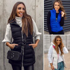 Weste Sportweste Steppweste Bodywarmer Ärmellos Kapuze Damen Mix BOLF Unifarben