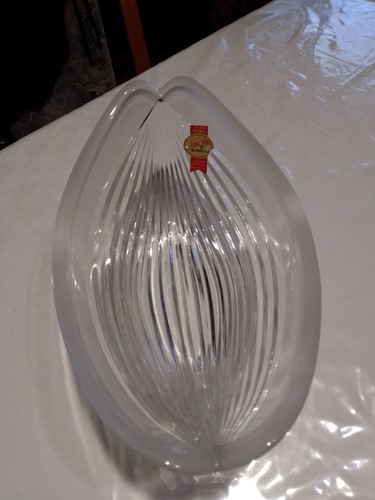 Glasschale oval neu - ,