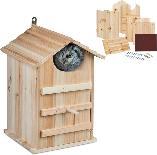 Eulen nistkasten bausatz - nistkasten,,