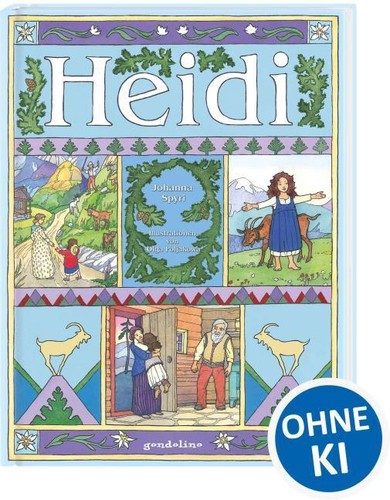 Heidi johanna spyri - heidi.,