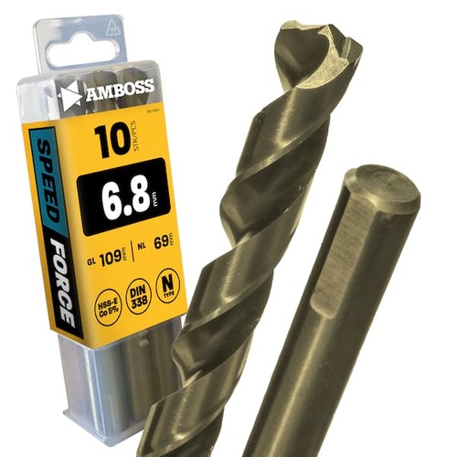 10x spiralbohrer speed force - 10x,
