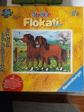 Puzzle "Pferdefreundschaft" Ravensburger Junior Flokati Line 250 Teile