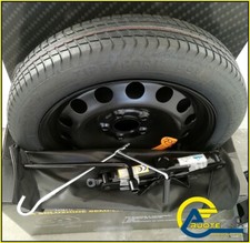 Platzsparend Notrad Komplett 125 80 R17 5X112 66,6 für Audi Mercedes VW Seat