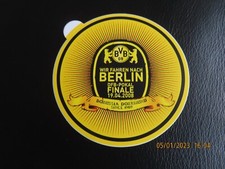BVB 09 Borussia Dortmund Aufkleber Wir fahren nach Berlin 2008 DFB-Pokal-Finale